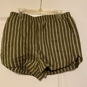Army Green Forever 21 Shorts